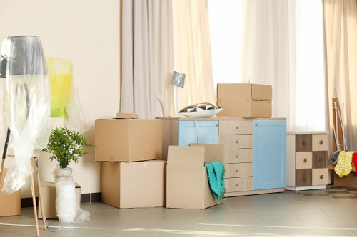 Man and Van Chessington team providing local moving support