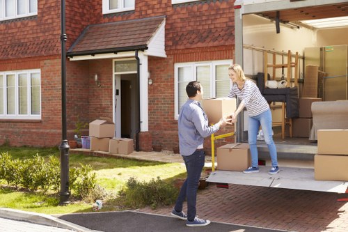 Removal van service for home moves in Chessington