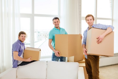Customer booking details and move planning for a man and van service