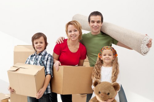Local moving truck support for homes and offices in Chessington