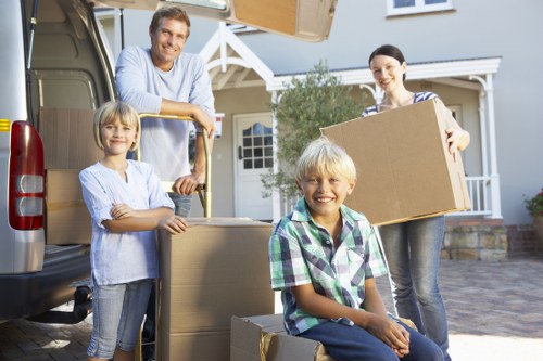 Secure packing materials used for a Chessington moving service