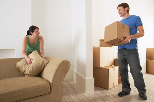 Estimated load-based pricing for a small flat move in Chessington
